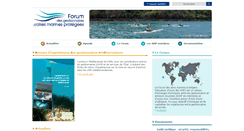Desktop Screenshot of forum-aires-marines.fr